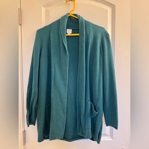 J. crew sweater blazer in beautiful emerald green.